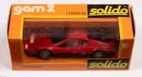 FERRARI: A diecast&nbsp;1:43&nbsp;scale 'Solido' made in France,&nbsp;Ferrari BB, in original box
