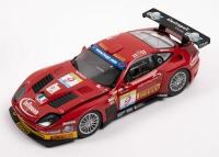 FERRARI: A Kyosho 1:18 scale Ferrari 575GTC Team J.M.B Estoril 2003 #9, in original packaging & box