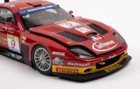 FERRARI: A Kyosho 1:18 scale Ferrari 575GTC Team J.M.B Estoril 2003 #9, in original packaging & box - 5