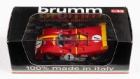 FERRARI: A diecast&nbsp;1:43&nbsp;scale 'Brumm' made in Italy,&nbsp;Ferrari 312 PB Monza 1972, in original box