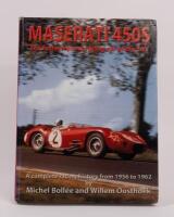 MASERATI: 'MASERATI 450S - The fastest sports racing car of the '50s hardcover book by Michel Bollee and Willem Oosthoek