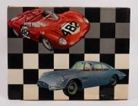 FERRARI: 'Le Ferrari Storia Disegni Fotografie Dati Tecnici Di Tutti I Modilli Del', hardcover book, published 1966, in Italian text - 2