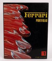 FERRARI: 'Ferrari Portfolio by Sergio Massaro', hardcover book, published 1990