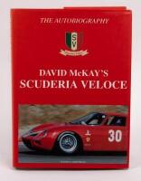 McKAY: 'DAVID McKAY'S SCUDERIA VELOCE - THE AUTOBIOGRAPHY' hardcover book. David McKay signature
