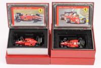 126/156&nbsp;F1: Two&nbsp;1:43 Scale IXO&nbsp;Ferrari models including a&nbsp;1983&nbsp;126 F1 and a 1985 156 F1