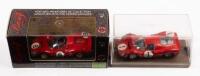 330 P3/P4: Two&nbsp;1:43 scale Bang/Brumm models&nbsp;including a 1966 Ferrari 330-P3 100km spa and a 1967 Ferrari 330-P4 Brands Hatch