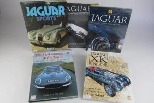 JAGUAR: Five Jaguar books.