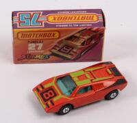 LAMBORGHINI: A 1973 Matchbox Lamborghini Countach&nbsp;No.27 in original box