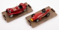 BRUMM: Two BRUMM, 1:43 scale models, includes a 1932 Alfa Romeo 2300 Spider (R078), in perspex case and a 1957 Maserati 250F (R092)