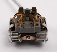 LANCIA FLAMINIA: A headlight high/low switch for a Lancia Flaminia, complete with a flasher knob - button on the end - 2