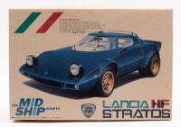 LANCIA STRATOS: A 1:24 scale Nitto plastic kit, of a Lancia HF Stratos