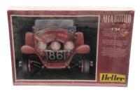 ALFA ROMEO 6C: A 1:24 scale Heller plastic kit, an Alfa Romeo 1750 6C