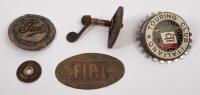 FIAT BADGES: A collection of vintage badges