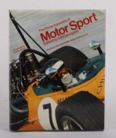 MOTORSPORT: A hardcover edition of 'The Encyclopaedia of Motor Sport' edited by G N Georgano, foreword by Stirling Moss