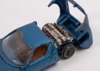LAMBORGHINI MIURA: A pair of Lamborghini Miura models, a bronze Matchbox Speed Kings, also a blue P400 by Mebetoys - 2