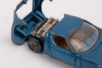 LAMBORGHINI MIURA: A pair of Lamborghini Miura models, a bronze Matchbox Speed Kings, also a blue P400 by Mebetoys - 3