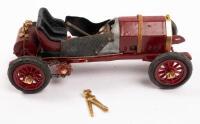 FIAT: A DUGU, 1:43 scale, 1907 Fiat F2 GP car, missing steering wheel, no box - 3