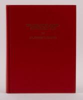 FERRARI REGISTER: A hardcover edition of 'The Ferrari Register - Supplement One' 1989 by Dr. Robert B. Marvin. Numbered edition&nbsp;'1072' with signature of author.