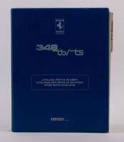 348 TB/TS: A original 1990 Ferrari 348 TB/TS Spare Parts Catalogue