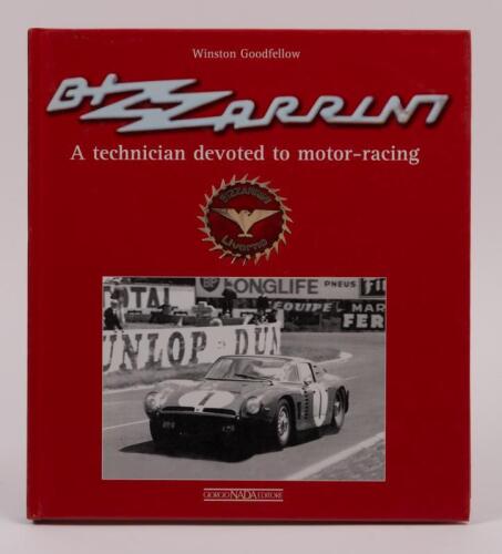 BIZZARRINI: 'Bizzarrini - A Technician Devoted To Motor Racing', hardcover book, published 2004, 160 pages