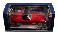 FERRARI: A 1:18&nbsp;scale Ferrari California&nbsp;model by Polistil, in damaged box