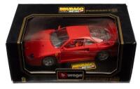 FERRARI: A 1:18&nbsp;scale Ferrari F40 1987&nbsp;model by Bburago, in box