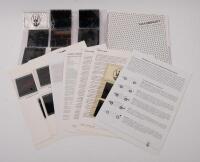 MASERATI: A very rare Maserati released sales information kit compiled for the 1993 Frankfurt Motor Show, includes technical data and slides for the Ghibli, Barchetta Stradale&nbsp;& Shamal models