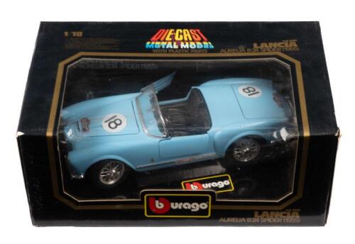 LANCIA AURELIA: A 1:18 scale Lancia Aurelia B24 Spider (1955) in light blue (cod.3010), boxed.