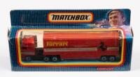 MATCHBOX CY24: A Matchbox circa late '80s DAF 'Ferrari' truck and trailer boxed.