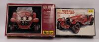 ALFA ROMEO: Two&nbsp;1:24&nbsp;Alfa Romeo model kits including a 1750cc Zagato and a 1750 6c Alfa Romeo, all packaging sealed except one - 2