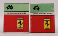 A.F.R: Two Issues of the 'Australian Ferrari Register'&nbsp;one issue from June 1979&nbsp;(No: 18) the other a March&nbsp;1977&nbsp;issue (No: 9)