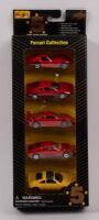 FERRARI COLLECTION: A boxed set of 5 Ferrari models, special edition 5 star series, manufactured by Maisto, product number 12017, approximately 1:64th scale, c1995, in original packaging