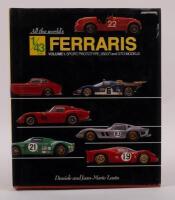 1:43 SCALE FERRARIS: A hardcover edition of 'All the world's 1/43 Scale Ferraris - Volume 1.' by Daniele and Jean Marie, includes colour imagery of models and descriptions. Published c1992.