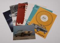 LANCIA FULVIA: A group of seven sales brochures related to the Lancia Fulvia model