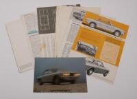 LANCIA FULVIA: A group of seven sales brochures related to the Lancia Fulvia model - 4