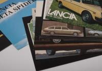 LANCIA BETA: A group of assorted sales brochures relating to the Lancia Beta/Beta Spider/Beta Zagato models - 4