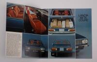 LANCIA BETA: A group of assorted sales brochures relating to the Lancia Beta/Beta Spider/Beta Zagato models - 5
