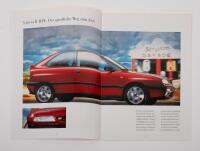 LANCIA BETA HPE: A group of sales brochures featuring the Lancia Beta HPE model, also includes a small jigsaw puzzle depicting same model - 2