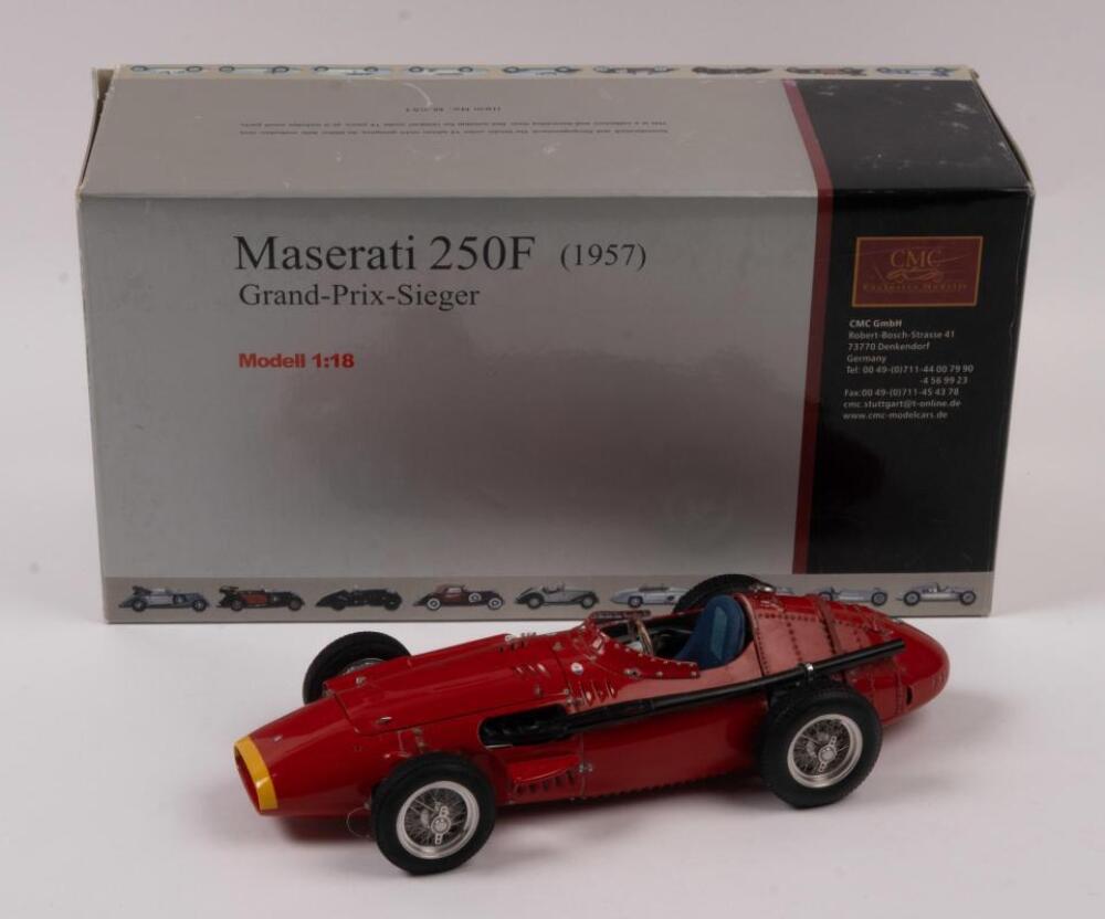自動車 Maserati 250F (1957) 1/18 CMC CMC (シーエムシー) 模型 Grand Prix Siegei 1957 @ M-051 1/18