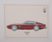 MASERATI GHIBLI: A group of assorted literature relating to the early 1990s Maserati Ghibli model - 3