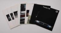 LANCIA Y10: A group of nine sales brochures/booklet featuring the Lancia Y10 model