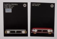 LANCIA: A group of assorted Lancia promotional material, includes such items as sales brochures for the 1500, 1600 I.E, 1300, 2000 I.E, Ypsilon, Beta HPE, Lybra and also a model range booklet in German - 6