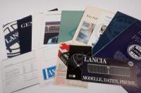 LANCIA: A group of assorted Lancia promotional material - 3