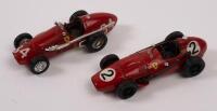 FERRARI: Two 1:43 scale 'Brumm' Ferrari model cars&nbsp;