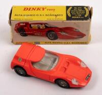 ALFA ROMEO: An Alfa Romeo OSI&nbsp;Scarabeo, finished in a fluro pink colour, product number #217, manufactured by Dinky Toys