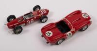FERRARI: A pair of 1:43 scale Ferrari models including Ferrari 250 Testa Rossa&nbsp;by Progetto & a Ferrari F1 156 as driven by Phil Hill 1961 - 2