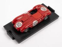 LANCIA: A BRUMM, 1:43 scale, 1954 Lancia D24 (R204), in clear perspex case