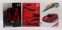 FERRARI MAGAZINE: Three issues of the official Ferrari Magazine, issues No.16, March 2012, No.20, March 2013 and No. 22, (still sealed)