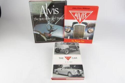 ALVIS: Three Alvis reference books.