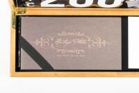 Six digit Victorian heritage enameled plates '200-204', sold with rights to display [Location: Cheltenham, VIC] - 2